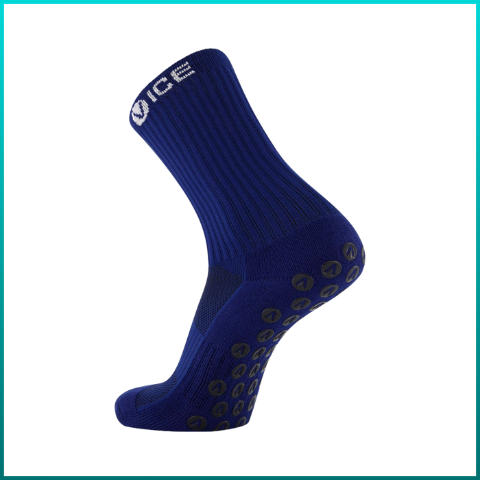 Grip Socks - Navy Crew