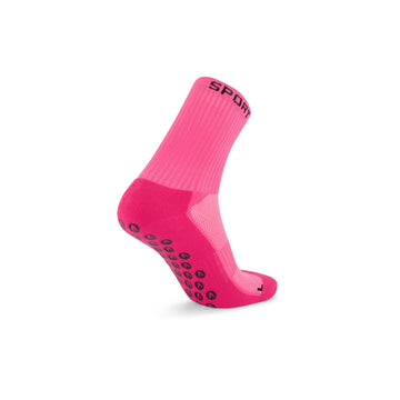Grip Socks - Pink Crew