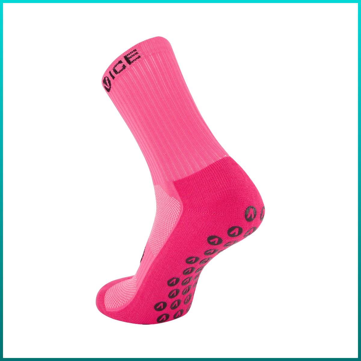 Grip Socks - Pink Crew