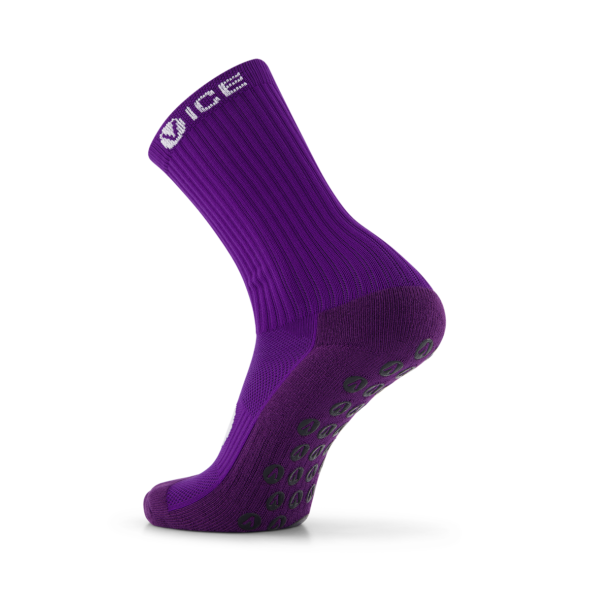 Grip Socks - Purple Crew
