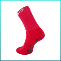 Grip Socks - Red Crew