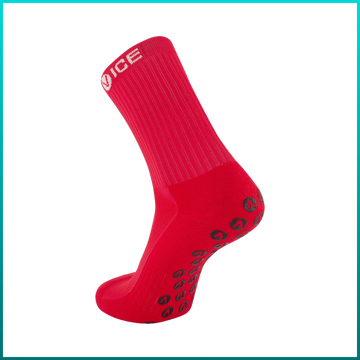 Grip Socks - Red Crew