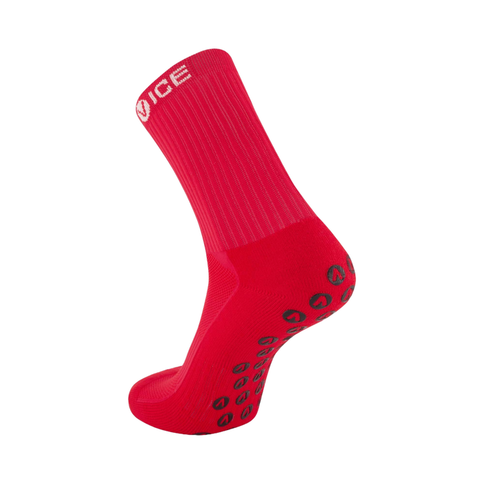 Grip Socks - Red Crew
