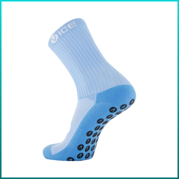 Grip Socks - Sky Blue Crew