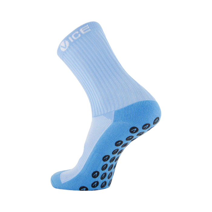 Grip Socks - Sky Blue Crew