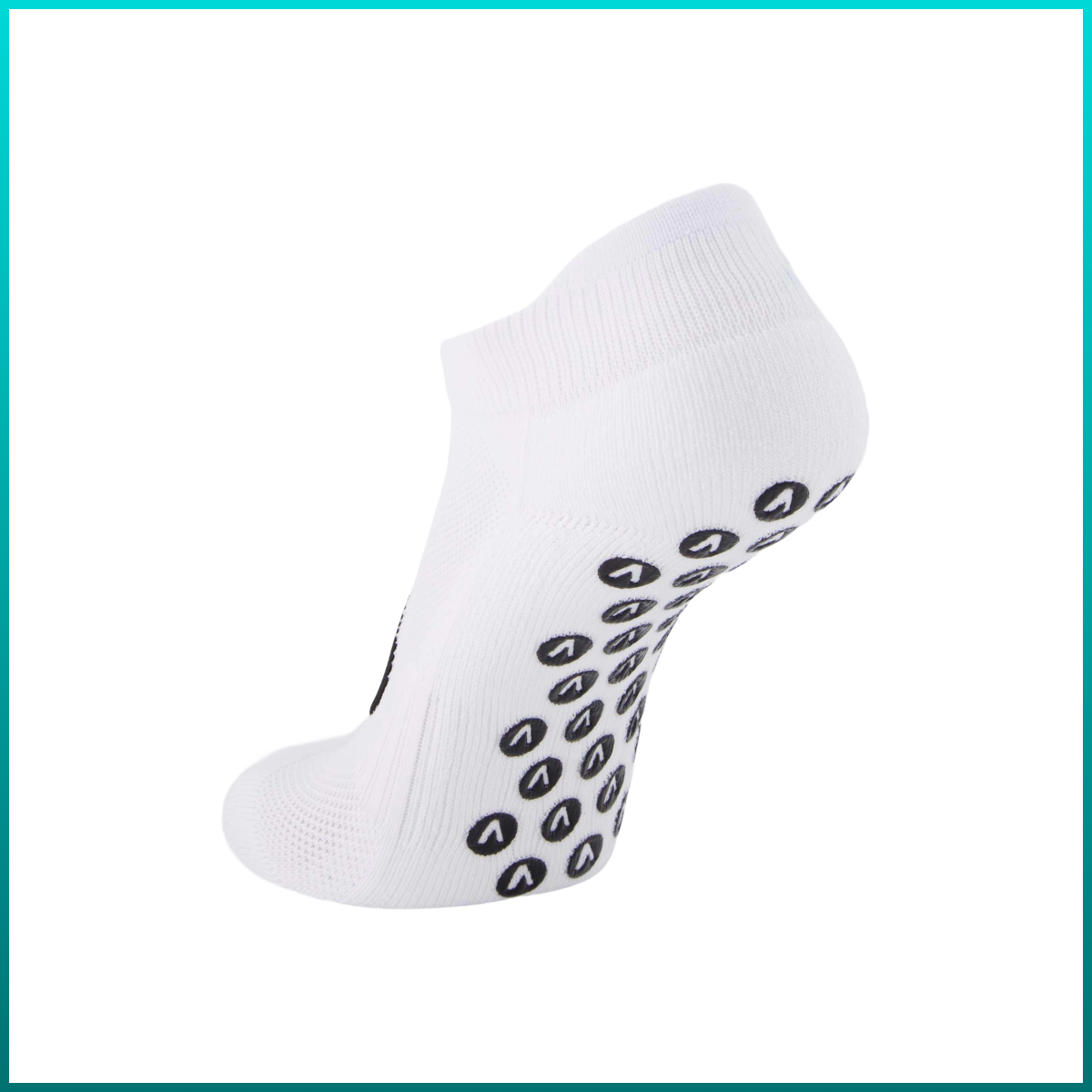 Grip Socks - White Ankle