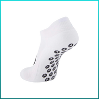 Grip Socks - White Ankle