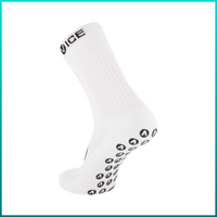 Grip Socks - White Crew