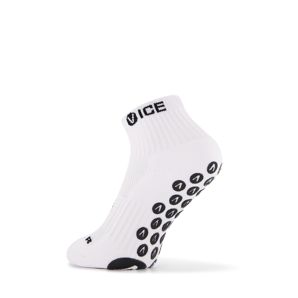 Grip Socks - White Quarter Crew
