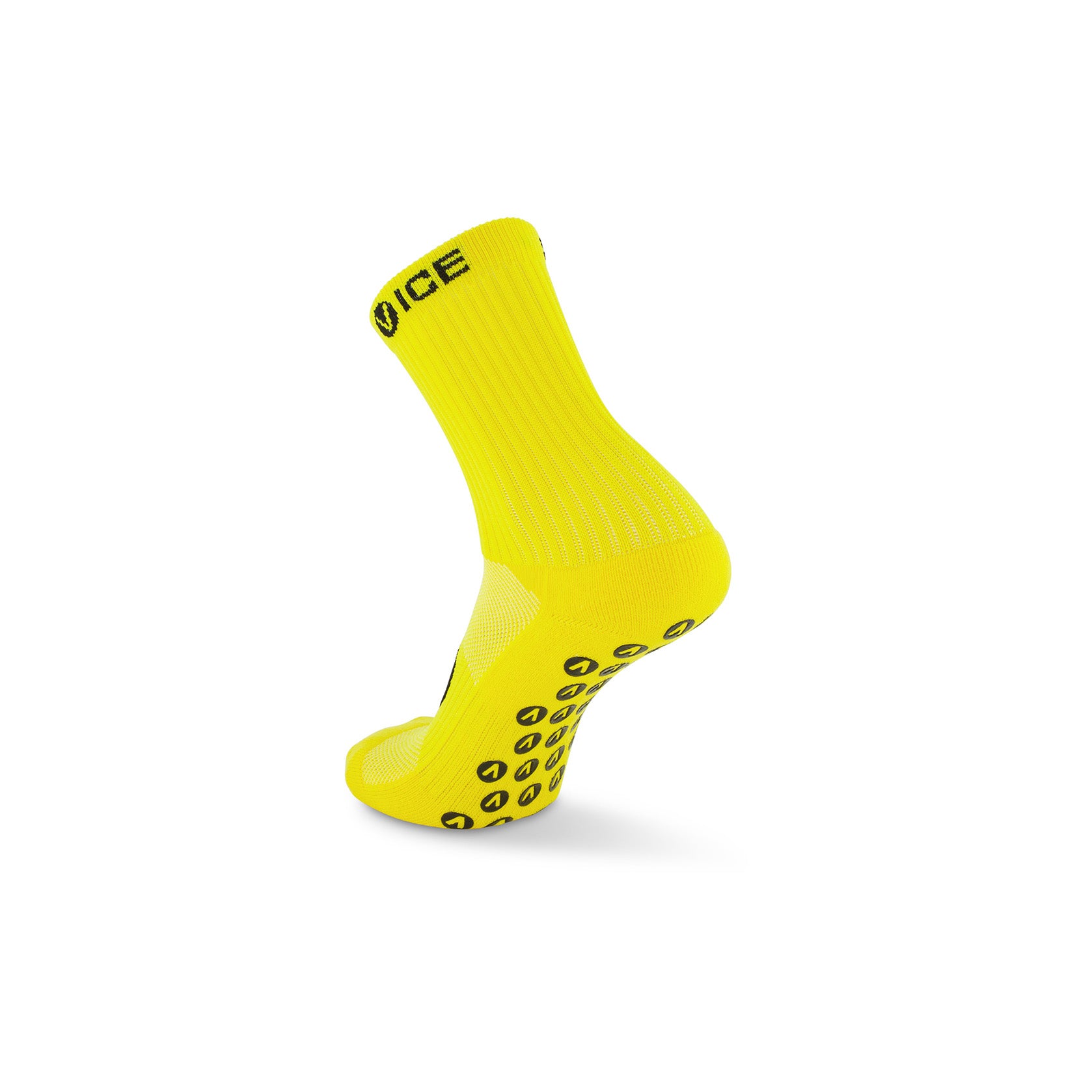 yellow grip sock crew length